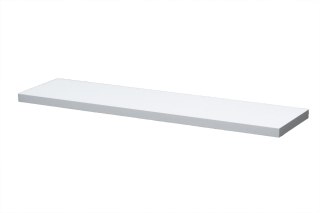 Półka wisząca 70cm biała minimalistyczna PCV salon pokój