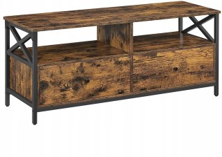 Tylko 1/2 paczek! Szafka RTV LOFT 147 cm Część 1 z 2 Songmics