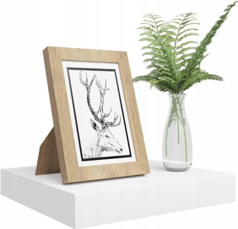 WOLTU Regał wiszący MDF biały 25x23 cm na książki CD DVD WOLTU Regał wiszący MDF biały 25x23 cm na książki CD DVD