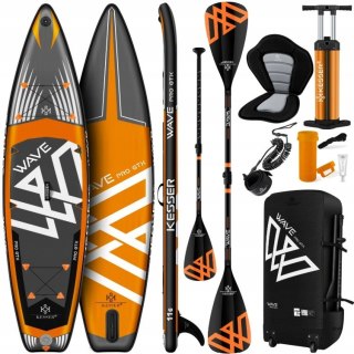 Deska SUP KESSER GTX PRO 350 cm + Akcesoria | Udźwig 150 kg