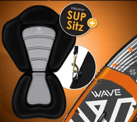 Deska SUP KESSER GTX PRO 350 cm + Akcesoria | Udźwig 150 kg