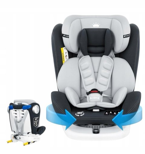 FOTELIK SAMOCHODOWY OBROTOWY 360 ISOFIX 0-36KG TOP TETHER PASY FOTELIK SAMOCHODOWY OBROTOWY 360 ISOFIX 0-36KG TOP TETHER PASY