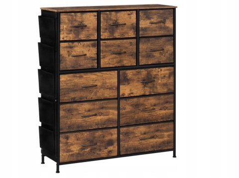 Komoda WOLTU z 12 szufladami i 5 kieszeniami, vintage organizer Komoda WOLTU z 12 szufladami i 5 kieszeniami, vintage organizer