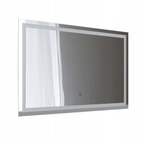 NOWOCZESNE LUSTRO LED ŁAZIENKOWE 110X70 Z PODŚWIETLENIEM ŚCIENNE