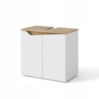 SZAFKA ŁAZIENKOWA POD UMYWALKĘ 60CM 2 DRZWI DESIGN NOWOCZESNY
