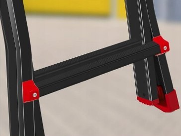ALUMINIOWA DRABINA TELESKOPOWA WIELOFUNKCYJNA SKŁADANA ROZSTAWNA 5M