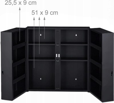 APTECZKA DOMOWA XXL WISZĄCA ZAMYKANA SZAFKA NA LEKI ŚCIENNA APTECZKA DOMOWA XXL WISZĄCA ZAMYKANA SZAFKA NA LEKI ŚCIENNA