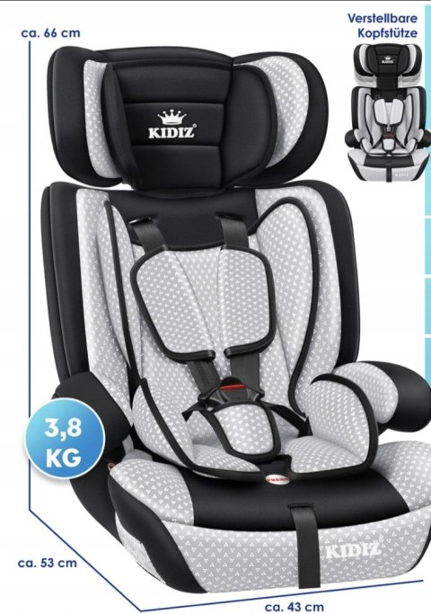 FOTELIK SAMOCHODOWY DZIECIĘCY 9-36 KG 1-12 LAT ISOFIX BEZPIECZNY FOTELIK SAMOCHODOWY DZIECIĘCY 9-36 KG 1-12 LAT ISOFIX BEZPIECZNY
