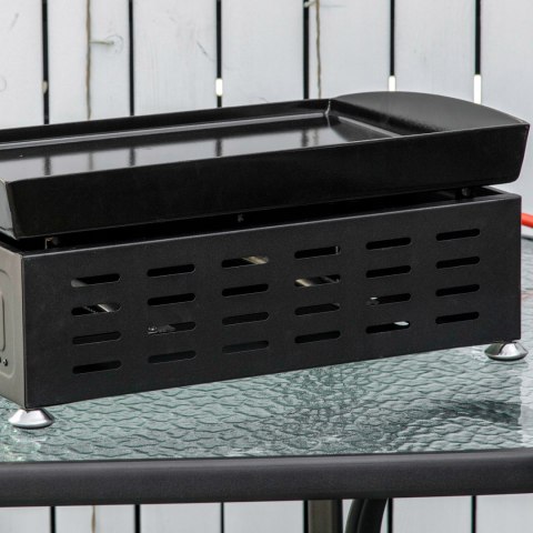 GRILL GAZOWY STOŁOWY TURYSTYCZNY 2 PALNIKI EMALIA OUTDOOR