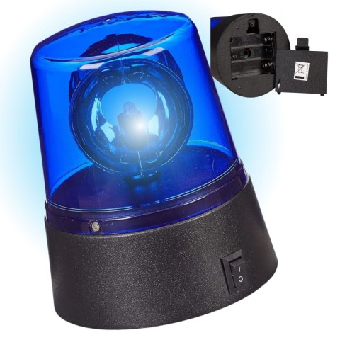 Lampka projektor Modny Domek niebieski