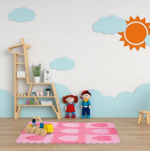 MATA PIANKOWA PUZZLE DLA DZIECI EDUKACYJNA DO RACZKOWANIA