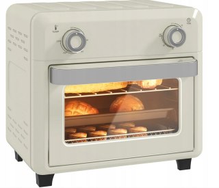 MINI PIEKARNIK Z TERMOOBIEGIEM FRYTKOWNICA 2W1 TIMER LED 10L
