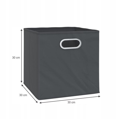 SKŁADANE PUDEŁKA DO REGAŁU 2 SZTUKI ORGANIZER NA PÓŁKĘ 30x30 SKŁADANE PUDEŁKA DO REGAŁU 2 SZTUKI ORGANIZER NA PÓŁKĘ 30x30