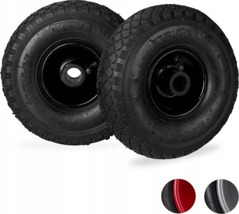 ZESTAW 2 KÓŁ POMPOWANYCH DO TACZKI WÓZKA TRANSPORT 3.00-4 26CM ZESTAW 2 KÓŁ POMPOWANYCH DO TACZKI WÓZKA TRANSPORT 3.00-4 26CM